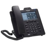 Teléfono IP Panasonic KX-HDV430 Negro, 16 Líneas, Pantalla TFT 4.3" Táctil, Video, Bluetooth, PoE Teléfono IP Panasonic KX-HDV430 Negro, 16 Líneas, Pantalla TFT 4.3" Táctil, Video, Bluetooth, PoE
