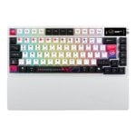 Teclado mecánico ASUS ROG Azoth X QWERTZ retroiluminado RGB inalámbrico/alámbrico OLED Blanco Teclado mecánico ASUS ROG Azoth X QWERTZ retroiluminado RGB inalámbrico/alámbrico OLED Blanco
