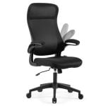 Silla ergonómica SENSE7 REVO con respaldo de malla, reposabrazos abatibles y base robusta