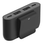 Belkin BUZ001BT2MBKB7 Hub 4 Portas USB-C/A 3.2 Gen 1 30W com Cabo 2m Preto Belkin BUZ001BT2MBKB7 Hub 4 Portas USB-C/A 3.2 Gen 1 30W com Cabo 2m Preto