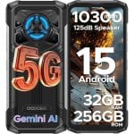 Smartphone Doogee Blade 20 Play 8GB RAM 256GB 5G 6.6" Android 15 Batería 10300mAh Gris Smartphone Doogee Blade 20 Play 8GB RAM 256GB 5G 6.6" Android 15 Batería 10300mAh Gris