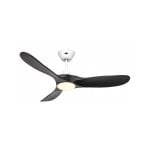 Ventilador de techo DC 122 cm blanco/negro, mando a distancia, función verano/invierno Ventilador de techo DC 122 cm blanco/negro, mando a distancia, función verano/invierno