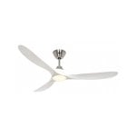 Ventilador de techo 152 cm CasaFan ECO GENUINO-L, motor DC, mando a distancia, blanco/cromo Ventilador de techo 152 cm CasaFan ECO GENUINO-L, motor DC, mando a distancia, blanco/cromo