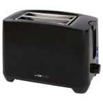 Torradeira Compacta 2 Fatias Preta 750 W Funcões Descongelar Reaquecer Torradeira Compacta 2 Fatias Preta 750 W Funcões Descongelar Reaquecer