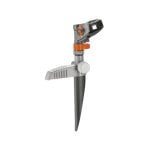 Aspersor Gardena en plastique robuste pour irrigation jusqu'à 490 m² Aspersor Gardena en plastique robuste pour irrigation jusqu'à 490 m²