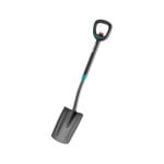 Pelle de drainage ergonomique Gardena ErgoLine Acier Inoxydable 126 cm Manche D réglable Noir