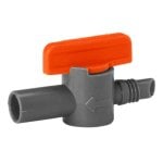 Gardena Micro-Drip Regelventil Grau Orange Kunststoff zur Durchflussanpassung