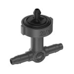 Gardena Dripper 2 l/h End-Line Montage, Schwarz, Kunststoff, 10 Stück