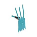 Aazada Doble Gardena 9 cm Acero Rectangular Azul Aazada Doble Gardena 9 cm Acero Rectangular Azul