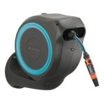 Avvolgitubo automatico Gardena RollUp S 15m Nero resistente a gelo e UV
