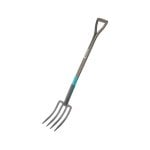 Forcone Gardena NatureLine Marrone con 4 Denti in Acciaio e Manico in Plastica Nero Forcone Gardena NatureLine Marrone con 4 Denti in Acciaio e Manico in Plastica Nero