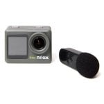 Nilox NXACXMIC, 4K Ultra HD, 8 MP, Stabilisateur d'image, 120 pps, LCD 2"
