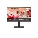 LG 27BA54QB-B Monitor 27" QHD 75Hz IPS Quad HD HDR Altura Ajustável USB KVM Altifalantes LG 27BA54QB-B Monitor 27" QHD 75Hz IPS Quad HD HDR Altura Ajustável USB KVM Altifalantes