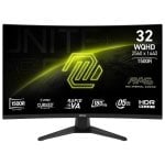 MSI MAG 321CQF E18 Monitor Curvo 1500R 31.5" Wide Quad HD 180Hz VA HDR Antirreflexo
