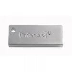Intenso USB 3.2 Gen 1 32GB Premium Line, sin tapa, velocidad 100MB/s, metálico, plata