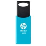HP 712w 64GB USB 3.2 Gen 1 Tipo A Azul, 120MB/s, Deslizable, Compatible Windows/Mac HP 712w 64GB USB 3.2 Gen 1 Tipo A Azul, 120MB/s, Deslizable, Compatible Windows/Mac
