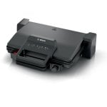 Grill Eléctrico Bosch TCG3323, 2000W, Placa Antiadherente, Placas Desmontables, Termostato Ajustable, 310x220mm, Aluminio, Negro Grill Eléctrico Bosch TCG3323, 2000W, Placa Antiadherente, Placas Desmontables, Termostato Ajustable, 310x220mm, Aluminio, Negro