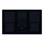 Placa de inducción Whirlpool WVH92KFKIT/1 83 cm 4 zonas Touch Vidrio-cerámica Negro Integrada