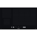Placa de inducción Whirlpool SMP9010C/NE/IXL 86cm 10 zonas control táctil vidrio cerámico negro integrada