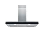 Campana extractora Whirlpool WHBS C92F LT X Canalizado 90cm control desde app LED silenciosa