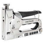 Grapadora Manual FastTacker 4in1 Regulable, Incluye 8000 Piezas y Maletín