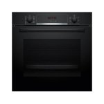 Horno eléctrico Bosch HBA574BB3 71L Negro con limpieza pirolítica e hidrolítica y control táctil