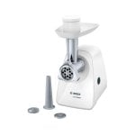 Picadora Bosch MFW2510W 1500W Branco, 8 mm, 1,7 kg/min, Base Antideslizante Picadora Bosch MFW2510W 1500W Branco, 8 mm, 1,7 kg/min, Base Antideslizante