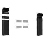 Kit de montage Bosch HEZ9VDKE1 noir plastique haute résistance