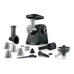 Bosch Série 4 MFWS450B 500W Preto, 2 Velocidades, 2,5 kg/min, Motor 1900W Bosch Série 4 MFWS450B 500W Preto, 2 Velocidades, 2,5 kg/min, Motor 1900W