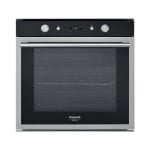 Forno elétrico Hotpoint FI6 861 SP IX HA 73L Preto Inox Botões Push Pull Forno elétrico Hotpoint FI6 861 SP IX HA 73L Preto Inox Botões Push Pull