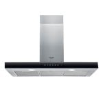 Exaustor Hotpoint HHBS 9.8F LT X/1 Recirculação 90cm LED Aço Inoxidável Controlo Tátil Exaustor Hotpoint HHBS 9.8F LT X/1 Recirculação 90cm LED Aço Inoxidável Controlo Tátil
