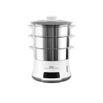 Máquina de Cocción al Vapor Tefal VC502D10 900W, 3 Cestas, Acero Inoxidable, Pantalla Táctil, Blanco Máquina de Cocción al Vapor Tefal VC502D10 900W, 3 Cestas, Acero Inoxidable, Pantalla Táctil, Blanco