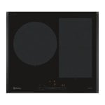 Placa Inducción 3 Zonas 7400W, Flexible, 60cm, Vidrio Cerámica, Control Táctil, Balay 3EB968LH, Negro