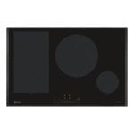 Placa de Inducción Balay Negra 80cm 4 Zonas Flex Inducción, 7400W, Control Táctil, Vidrio Cerámico