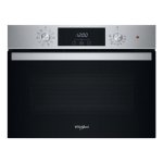 Horno Compacto Whirlpool WCC28UXA 48L 56cm Clase A Cook3 SoftClosing Negro Inox