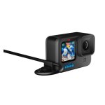 GoPro USB-Pass Trough Door, Cable pour caméra, Noir