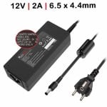 Alimentatore Monitor LG 12V 2A 24W con Connettore 6.5x4.4mm