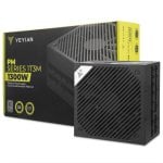Fuente de Alimentación Orion 1300W Eficiencia Platinum YFT-1T33M-P1 Compatibilidad ATX 3.1 PCIe 5.0 Fuente de Alimentación Orion 1300W Eficiencia Platinum YFT-1T33M-P1 Compatibilidad ATX 3.1 PCIe 5.0