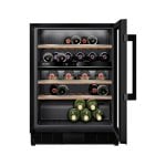 Garrafeira de Encastrar Siemens iQ500 KU21WAHG0, 44 garrafas, 2 zonas, carvalho, 60W, Classe G Garrafeira de Encastrar Siemens iQ500 KU21WAHG0, 44 garrafas, 2 zonas, carvalho, 60W, Classe G