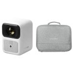 Projecteur intelligent portable Wanbo Dali 1 HD 720p 350 ANSI Lumens + Sac de transport gris clair