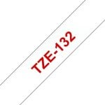 Brother TZE-132 Rojo sobre transparencia 1,2 cm 8 m Laminado resistente Brother TZE-132 Rojo sobre transparencia 1,2 cm 8 m Laminado resistente