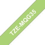 Fita Laminada TZ Branco 1,2 cm 5 m Compatível com Equipamentos Brother TZe