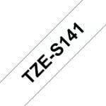 Cinta Brother TZE-S141 de 8 m x 1,8 cm, Adherencia Forte, Blister