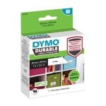 DYMO Durable Bianco Etichette Autoadesive Polipropilene 2,5x5,4 cm 160 Pezzi