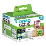 DYMO LabelWriter, Blanc, Étiquette autoadhésive, Polypropylène (PP), 2,5 cm x 8,9 cm