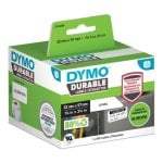 Etiqueta autoadhesiva para impresora DYMO Durable, blanco, polipropileno, 57x32 mm, 800 uds Etiqueta autoadhesiva para impresora DYMO Durable, blanco, polipropileno, 57x32 mm, 800 uds