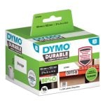 Etiqueta autoadhesiva DYMO Durable PP blanca 10,2x5,9cm resistente a intemperie y aceite, 300 uds Etiqueta autoadhesiva DYMO Durable PP blanca 10,2x5,9cm resistente a intemperie y aceite, 300 uds