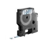Cinta etiquetas DYMO D1 poliéster 9mm x 7m negro sobre transparente resistente UV/agua Cinta etiquetas DYMO D1 poliéster 9mm x 7m negro sobre transparente resistente UV/agua