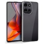 Custodia in silicone per Motorola Moto G75 5G (trasparente)