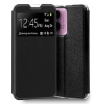 COOL Flip Cover Hülle für Motorola Moto G04 / G24 Uni Schwarz
